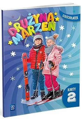 Immagine prodotto di WSiP Drużyna marzeń. Karty pracy. Sześciolatek. Część 2, Edukacyjny, Polski