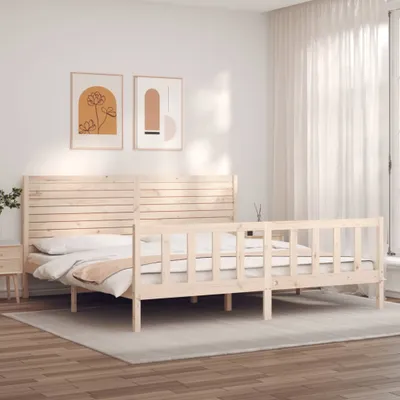 Obrázek produktu pro Maison Exclusive - Rám postele s čelem Super King Size masivní dřevo