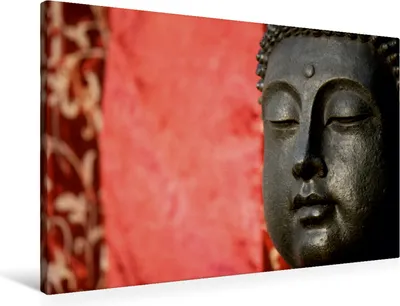 Produktbild von Calvendo  Textil-Leinwand 90 cm x 60 cm quer BUDDHA - Ruhe, Bichmann Verena; 7459334