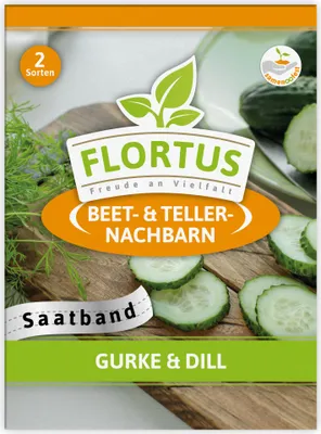 Produktbild von Gurke & Dill (Saatband) | Saatbänder & Saatplatten von FLORTUS