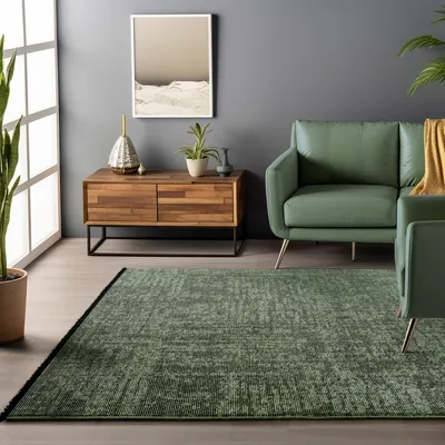 Produktbild von Homebyhome, Baumwolle Teppich Chenille Waschbar, Boho-Stil, Rutschfest & Weich, für Wohnzimmer, Schlafzimmer, Grösse: 200x290 cm