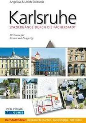 Produktbild von Karlsruhe, Spaziergänge durch die Fächerstadt