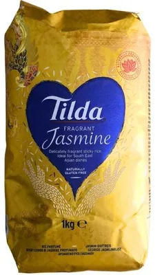 Produktbild von Tilda | Jasminreis - Duftend - 1kg - Keine Allergene - Fragrant Jasmine Rice