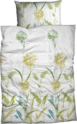 Produktbild von Casatex Bettwäsche Ampére" grün 1x 155x220 cm + 1x 80x80 cm"