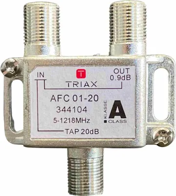 Image de Dérivateur TRIAX simple, 1,2 GHz, 20 dB, 1 pièce.