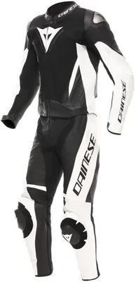 Obrázek produktu pro Dainese Demon Sprint 2dílná kožená kombinéza černá / bílá / bílá 50