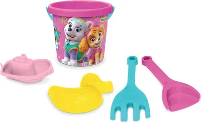 Zdjęcie produktu dla Komplet Do Piasku Paw Patrol Mały Różowy 5 Elementów 81552