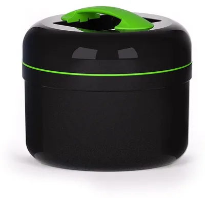 Isolierte Lunchbox 2,5 l, Polypropylen, grau/grün