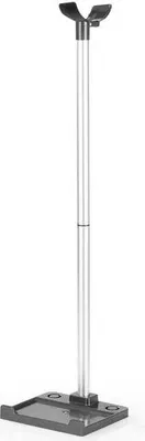 A standalone product shot of a vacuum cleaner stand.