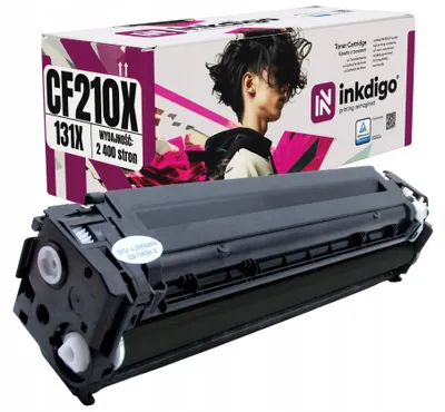 Produktbild von Inkdigo Toner CF210X für HP LaserJet Pro 200 Color M251n, M251nw, M276n, M276nw – Schwarz, 2400 Seiten,