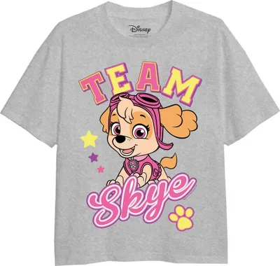 Produktbild von Paw Patrol - "Team" T-Shirt für Mädchen TV2719 (104) (Grau)