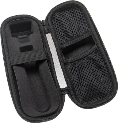 Produktbild von vhbw Etui Tasche kompatibel mit Philips OneBlade QP2520, QP2527, QP2523, QP25xx, QP2530, QP26xx, QP2630 Rasierer - Schutzhülle Schwarz