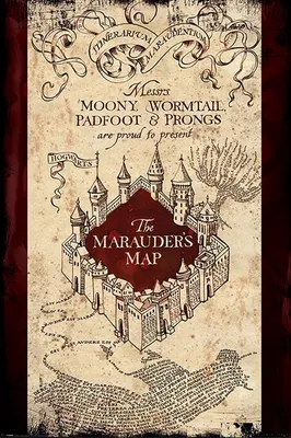 Produktbild von Pyramid International PP33921, 1 Stück(e), Wizarding World, Rechteck