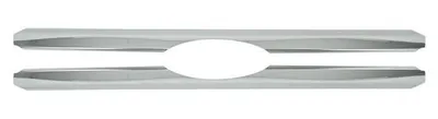 Imagen del producto de Molduras decorativas para la parrilla del radiador, molduras para la parrilla del radiador, referencia 2621081, delanteras, para OPEL Corsa D, modelo hatchback (S07), 980 mm, 80 mm, 70 mm, acero inoxidable