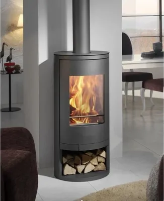Image de Poele a Bois  - PANADERO - Auckland Ecodesign - 7,4 kw - Bûches 50 cm