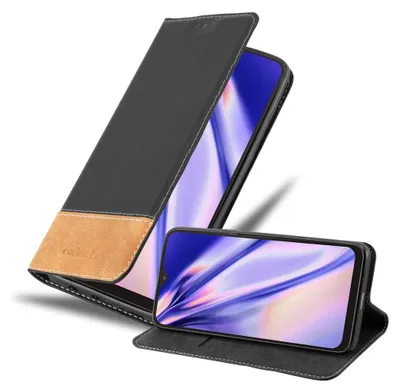 Obrázok produktu pre Cadorabo puzdro pre Samsung Galaxy A10 / M10 ochranné puzdro v čiernej farbe SHandy puzdro Book Case puzdro Imitácia kože