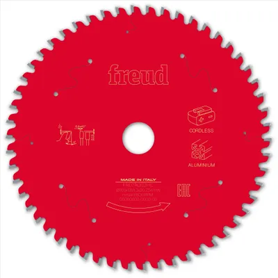 Image de Lame pour scie circulaire portative sans fil FREUD - Ø165 1,8/1,3 AL20 Z54 TP 0° - F03FS10086 -FR07A002HC