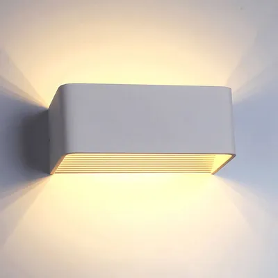 Produktbild von ISOLED LED Wandleuchte Up&Down 6W, IP40, weiß, warmweiß