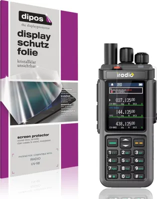 Immagine prodotto di 4x Pellicola Protettiva per IRADIO UV-98 Protezione Schermo Claro Display dipos