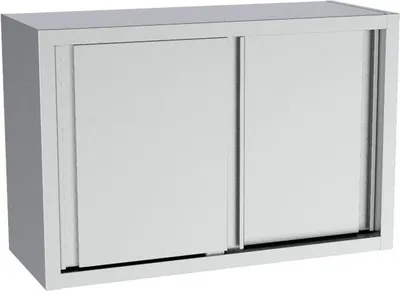 Zdjęcie produktu dla Szafka ścienna Combisteel z drzwiami przesuwnymi - 1800 x 400 x 660 mm, stal nierdzewna
