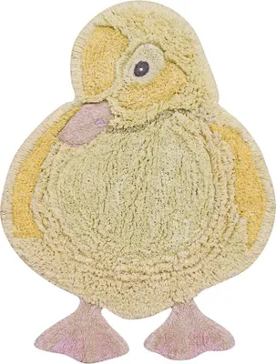 Produktbild von 95x120 cm Teppich "Ducky" (als Wohnaccessoire)
