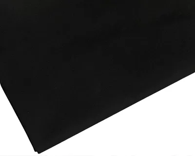 Polycotton-Stoff schwarz 112 cm breit 10 Meter
