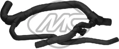 Produktbild von Metalcaucho Kühlerschlauch Wasserschlauch für RENAULT CLIO II (BB0/1/2, CB0/1/2) 08731