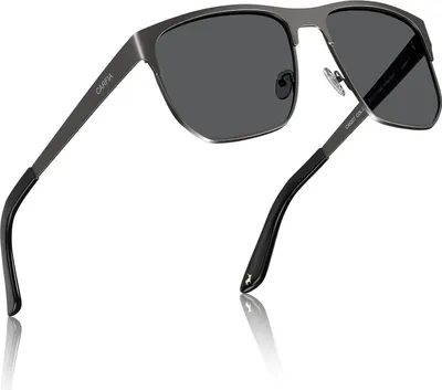 Zdjęcie produktu dla CARFIA męskie okulary przeciwsłoneczne z polaryzacją UV400 metalowe prostokątne CA5227