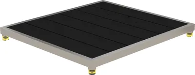 Produktbild von Eichenwald Modell 70 WPC Plattform für Solarduschen in Anthrazit