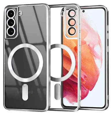Obrázok produktu pre Techsuit Luxury Crystal MagSafe puzdro pre Samsung Galaxy S21 5G – strieborné