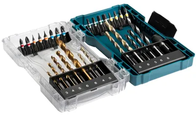Produktbild von Makita Bohrer- & Bit-Satz E-07054, 29-teilig, (Klappbox mit