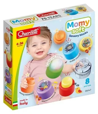 Produktbild von Quercetti Momy Soft Sensory - 8dlg.