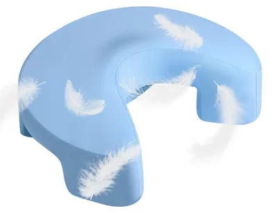 Image de Coussin ergonomique pour les personnes dormant sur le côté