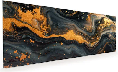 Produktbild von Küchenrückwand Spritzschutz Glas mit Motiv Abstrakter Wirbel 40 x 40 cm