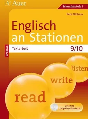 Immagine prodotto di Englisch an Stationen Spezial Textarbeit 9/10