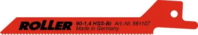 Produktbild von 5 x ROLLER'S HSS-Bi-Kurven-Sägeblatt 90 mm Nr. 561107 Fox Carat REMS Cat Tiger