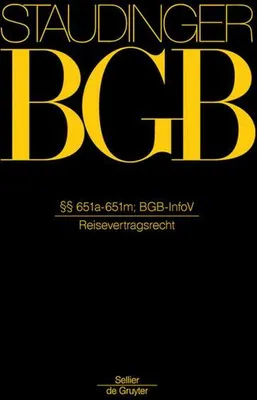 Immagine prodotto di BGB §§ 651a-651m. (Reisevertragsrecht)
