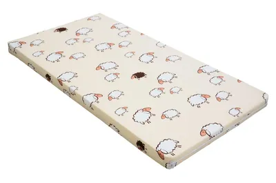 Produktbild von Best for Kids Babymatratze | Komfortable Schaumstoff-Babymatratze mit Bezug aus 100 % Baumwolle & ungiftig für Kinder | Reisebettmatratze 70 x 140 cm für Babybett | In verschiedenen Farben erhältlich