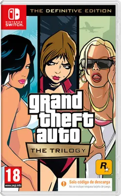 Produktbild von Nintendo Games Switch Grand Theft Auto The Trilogy Ciab Durchsichtig Durchsichtig One Size