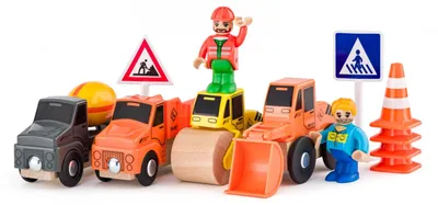 Immagine prodotto di Set di macchinine - Macchine da costruzione, 12 pezzi