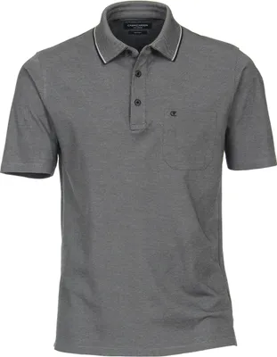 Produktbild von Casa Moda Kurzarm-Poloshirt Grau
