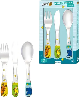 Produktbild von TRÖTSCH - Die Maus Besteckset aus Edelstahl