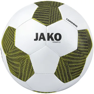 Image de Jako Striker 2.0 (4) Ballon d'entraînement - Blanc / Soft Yellow