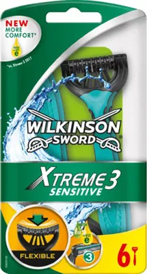 Image de Wilkinson Sword Xtreme 3 Sensitive Rasoir confort à 3 lames