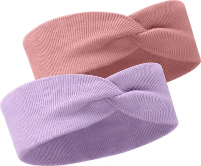 Produktbild von Bubalove | Stirnband | Haarband SET | Baumwolle | 48-52 cm | Peonie, Violett | Haarbänder