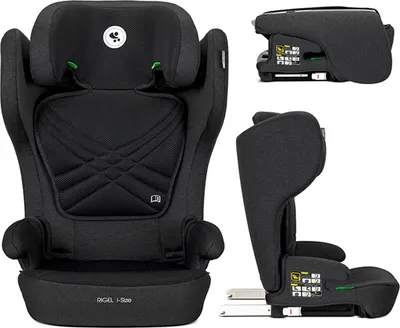 Produktbild von Lorelli RIGEL i-Size Kindersitz 100-150 cm faltbar ISOFIX Sitzerhöher mit Rückenlehne ECE R129/03
