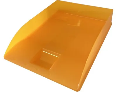 Obrázek produktu pro Herlitz 10074128, 1 zásuvka/zásuvek, Plast, Oranžová, Průsvitné, 1 kusů