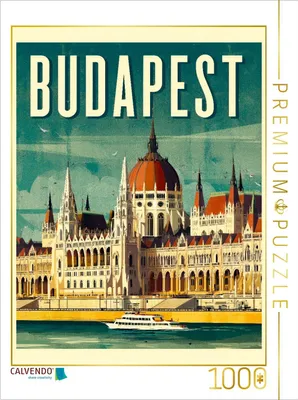 Produktbild von CALVENDO Puzzle Budapest | 1000 Teile Lege-Größe 64x48cm Foto-Puzzle für glückliche Stunden