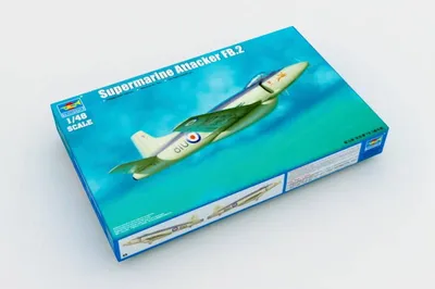 Immagine prodotto di Trumpeter Supermarine Attacker FB.2 Caccia 1:48, 02867