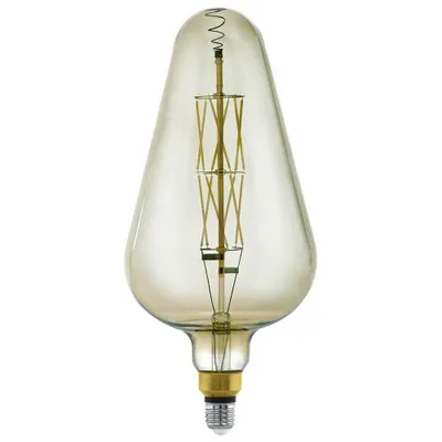 A single EGLO vintage LED light bulb against a white background.